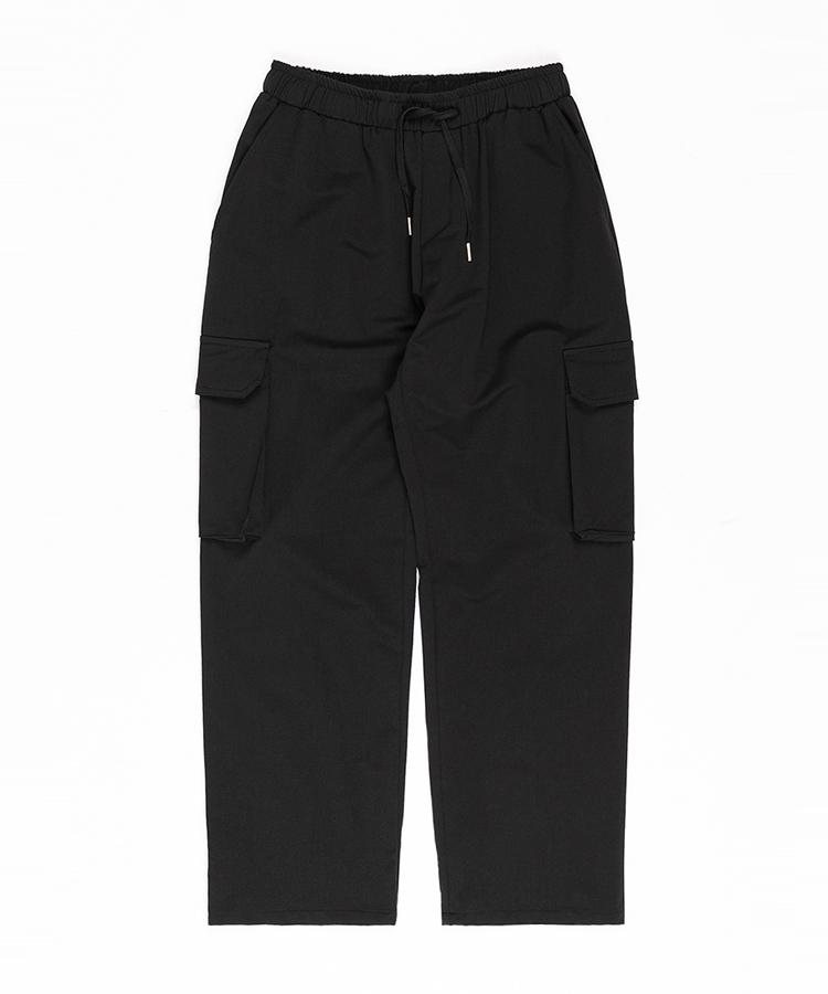 Seuteulaikeu Trek Loose Cargo Pants (Black)