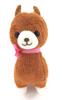 Cute Sales Alpaca Plush Toy, Medium, Brown, F0201