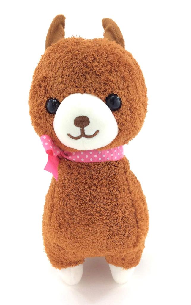 Cute Sales Alpaca Plush Toy, Medium, Brown, F0201