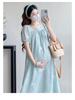 Everyday Wear French Floral Maternity Dress