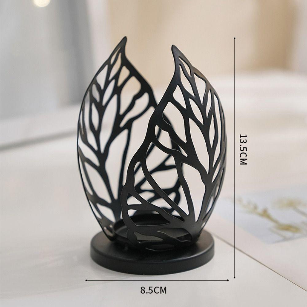 Nordic Style Candle Holder Desktop Ornament Candlelight Dinner Props  Festival Party Decor Supplies