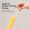 2in1 Crevice Brush Hard Bristle Toilet Brush New Gap Cleaning Brush  Bathroom