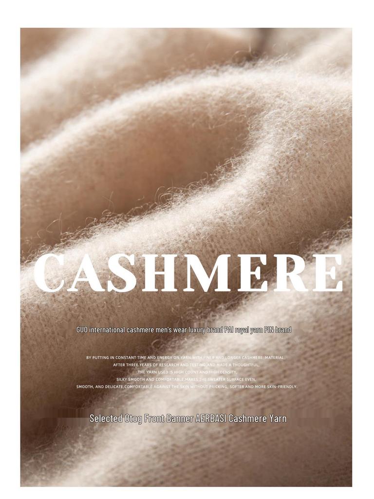 Pull en Cachemire pour Homme: Pull Col Rond Bas, Style Décontracté Chic pour l'Automne/Hiver 2025