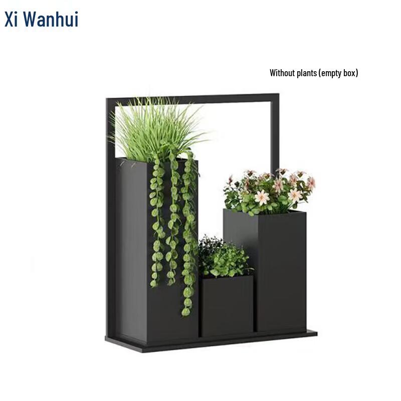 Iron Art Flower Box Planter