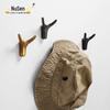 Nordic Antler Wall-Mounted Metal Coat Hooks for Door, Bathroom, or Wardrobe