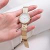 Watch SMALL LOGO White Pearl Dial Stainless Steel Mineral Glass Quartz Daily Waterproof 32MM China Watch WW00022001L2 Gold [Furla] Women's [Item]