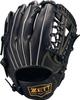 ZETT Youth Baseball Soft Black Size BJGB74550F Glove, Steer, All-Around, Left-Handed Throw, (1900), LL,