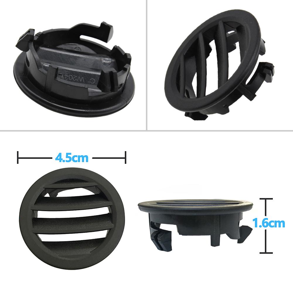 3 Colors LHD RHD Console  AC Air Vent Grille Cover For Mercedes Benz C Class W204 C180 C200 220 230 260 280 300 350