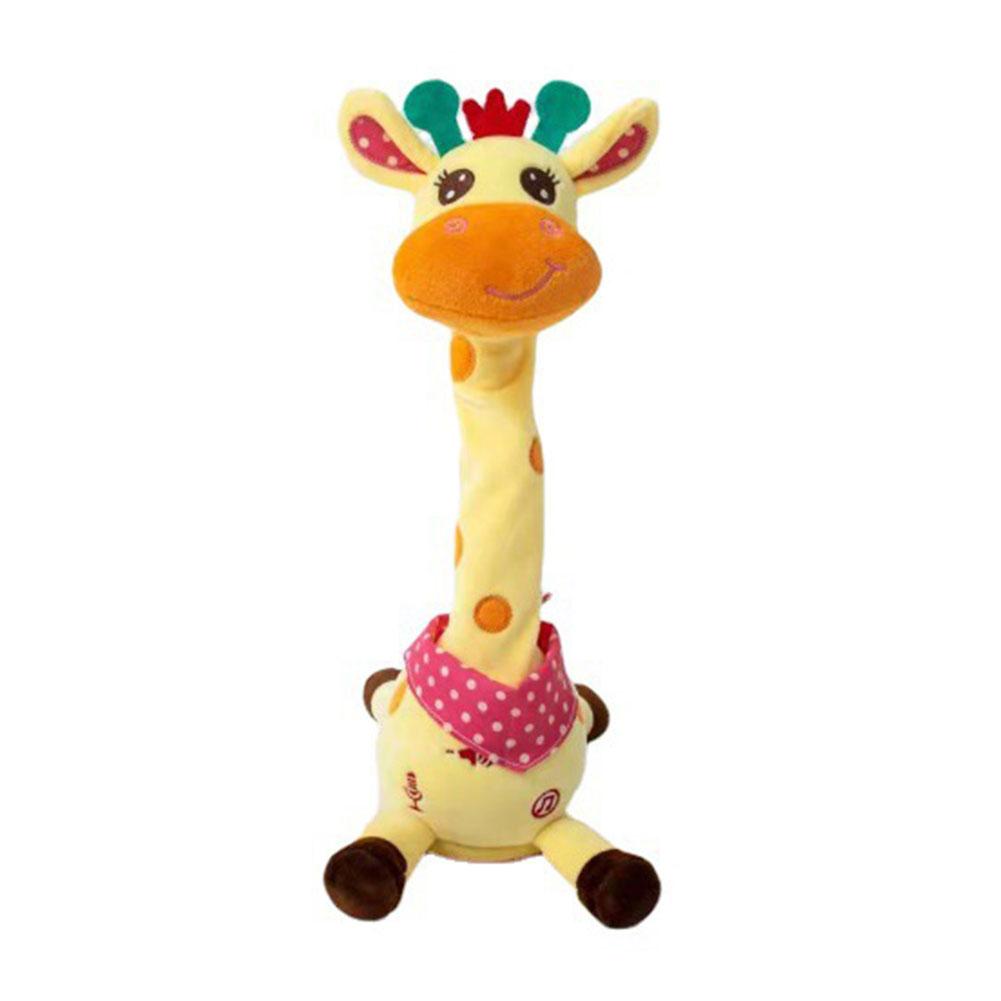 

Smart Electronic Plush Toy for Baby Singing Dancing Talking and Sound Recording Giraffe Toys for Kids Xmas Gifts for Children