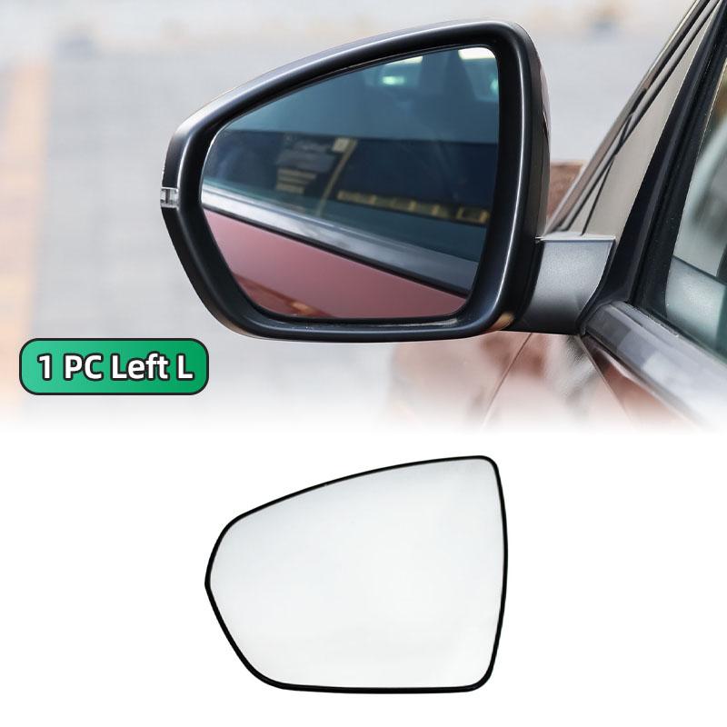 Auto Left Driver Side White Mirror Glass For Peugeot 4008  2017 2018 2019 2020 Car Accessories