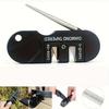 4-in-1 Portable Tungsten Steel Knife Sharpener with Sharpening Rod