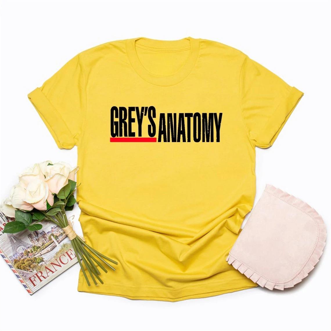 

Greys Anatomy T Shirt Grey Sloan Memorial Hospital Shirt Its A Beautiful Day To Save Lives TShirt Women Tshirts Graphic Tees 4XL