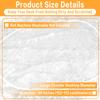 Round Tablecloth Elastic Transparent PVC Waterproof Oil-Proof Table Protector Cover Home Fitted Dinning Table Covers 3 Size
