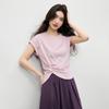 Women's Sleeveless T-shirt & A-line Skirt Set