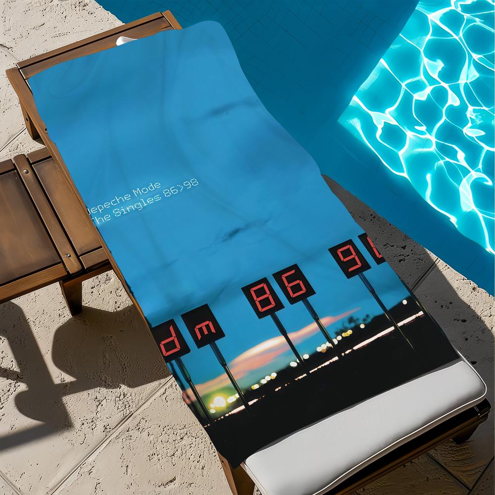 D-depeche singer M-mode Towel Large Quick-Drying Microfiber soft Beach Towel for Travel Fitness Sauna Bathing Camping