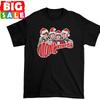 Nouveau T-shirt The Monkees Version Noël Cadeau Famille Noir uinex FN413 T-shirt Unisexe