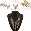 Ethnic Style Simulation Gemstone Decoration Tassel Design Women Necklace For Boho Jewelry Enthusiasts