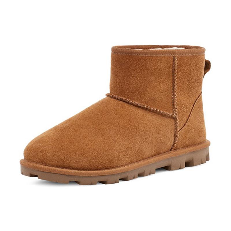 UGG Essential Mini Classic Fleece Lined Brown Women's Sneakers 1115030-CHE