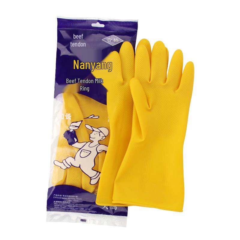 Nanyang Langlebige Rutschfeste Latex-Spülhandschuhe für Küche und Industrie