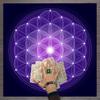 23x23In Flannel Tarot Tablecloth Rune Divination Altar Tarot Patch Table Covers For Magician Daily Board Game Card Pad