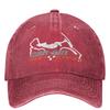 C-Can-Am Motorrad Lässige Baseballkappe Kanadische Trucker-Mütze Wander-Angel-Hip-Hop-Hüte Unisex-Jugendliche Street Style Baseballkappen