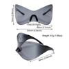 Fashion Sports Sun Glasses Oversized Punk Futuristic Sunglasses Shades for Men Women Y2K Sunglasses Wrap Around