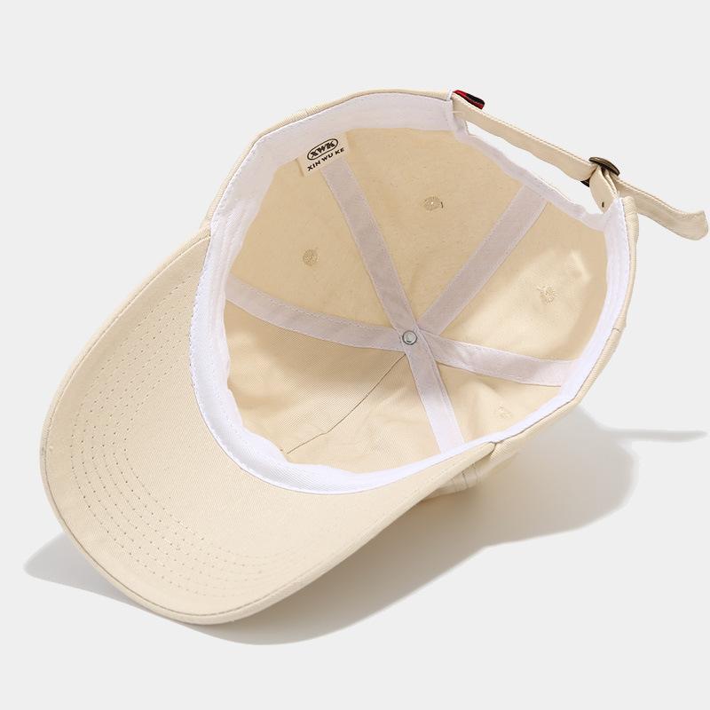 Simple big head circumference light board baseball cap men's leisure sports versatile cap women's outdoor shopping sun hat