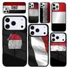 Schutzhülle Case für iPhone 17 Air 16 Pro Max 15 Plus 11 13 Mini 14 12 Rückseite Handyhülle Jemen Nationalflagge Wappen Thema