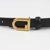 Women'S Leather Thin Belt Decorative Shirt Waist Seal With Dress Suit Waist (2Cm 8 Colors Optional)