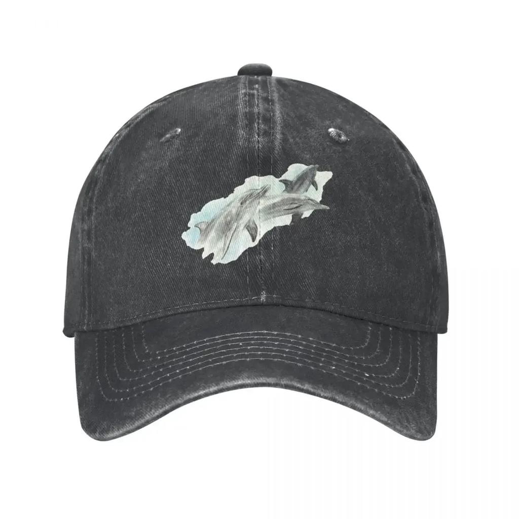 Bottlenose Dolphin Group Baseball Cap Streetwear Caps Cap MenS WomenS