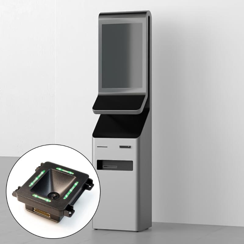 Eingebetteter Barcode-Scanner-Leser 1D 2D QR-Code-Scanmodul Schnittstelle Barcode-Scanner-Leser für Zugangskontrolle