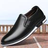 Old man's head autumn and winter velvet men's shoes Doudou breathable men's white casual shoes soft leather white shoes 95068