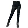 Motorcycle Riding Pants Racing Fit Breathable Mesh Protective Gear With Silicone Knee Pads Adjustable Waist