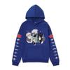 Mens Naruto Anime Hoodie Winter Fleece Lined Oversized Cotton Blend Sweatshirt Teens Casual Streetwear