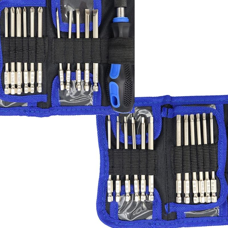Professional 100mm Extended Screwdriver Bit Set With Magnetic Holder For Power Tool And DIY Projects