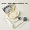 SnowBear Silicone Portable Baby Bottle & Straw Cleaning Set