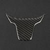 Soft Carbon Fiber Steering Wheel Cover Trims Fit for Honda Civic 10th 2016-