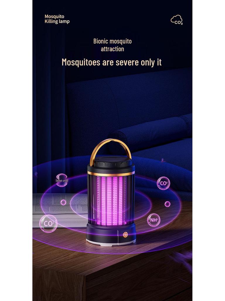 3-in-1 Camping and Home Night Light with Electric Mosquito Killer