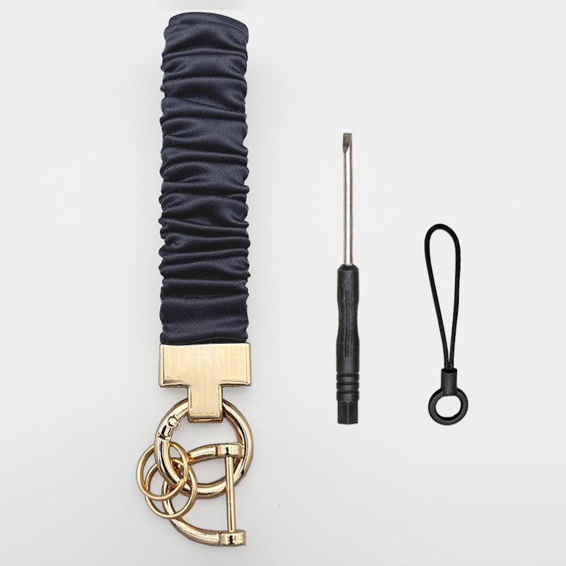 Anti-lost Key Ring, Women s Car Keychain, Wrist Key Pendant. чёрный