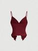 Crop Top Phumee Backless Twist Knot Straps Irregular Hem AE111