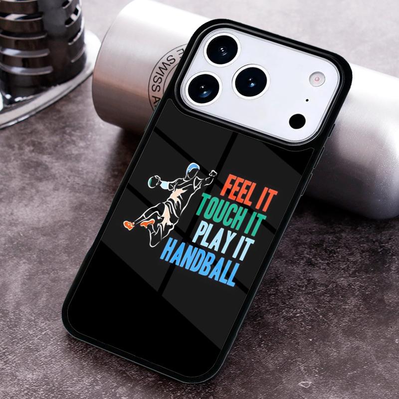 Handball Sport Phone Case for iPhone 17 16 15 Pro Max Air 14 13 12 11 Plus Shockproof Cover