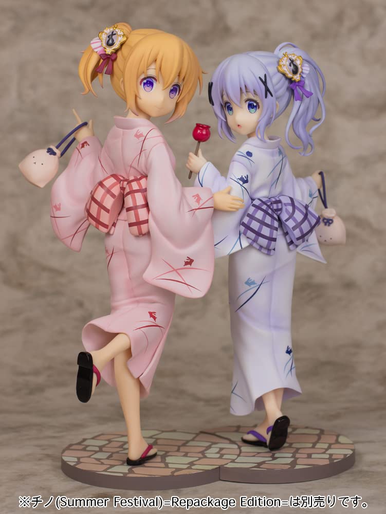 PLUM Is the Order a BLOOM Cocoa Figure Scale PVC Painted Finished Product PF202 Rabbit? (Summer Festival) =Repackage Edition= 1/7