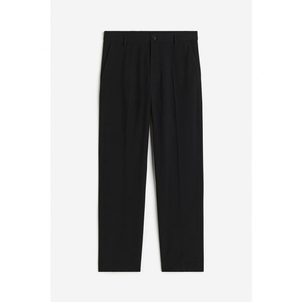 

Брюки из твила HM Regular Fit, черные 1168919001