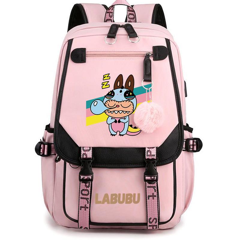 2024 New Labubu Labubu Primary School Schoolbag Boys 1236 Grade Boys Children Backpack