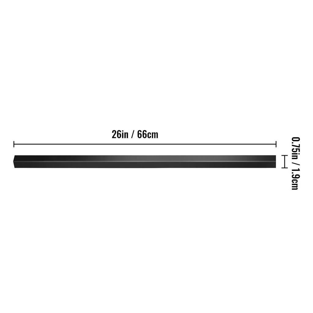 Deck Balusters, 101 Pack Metal Deck Spindles, 26"x0.75" Staircase Baluster With Screws, Aluminum Alloy Deck Railing for Wood and Composite Deck,