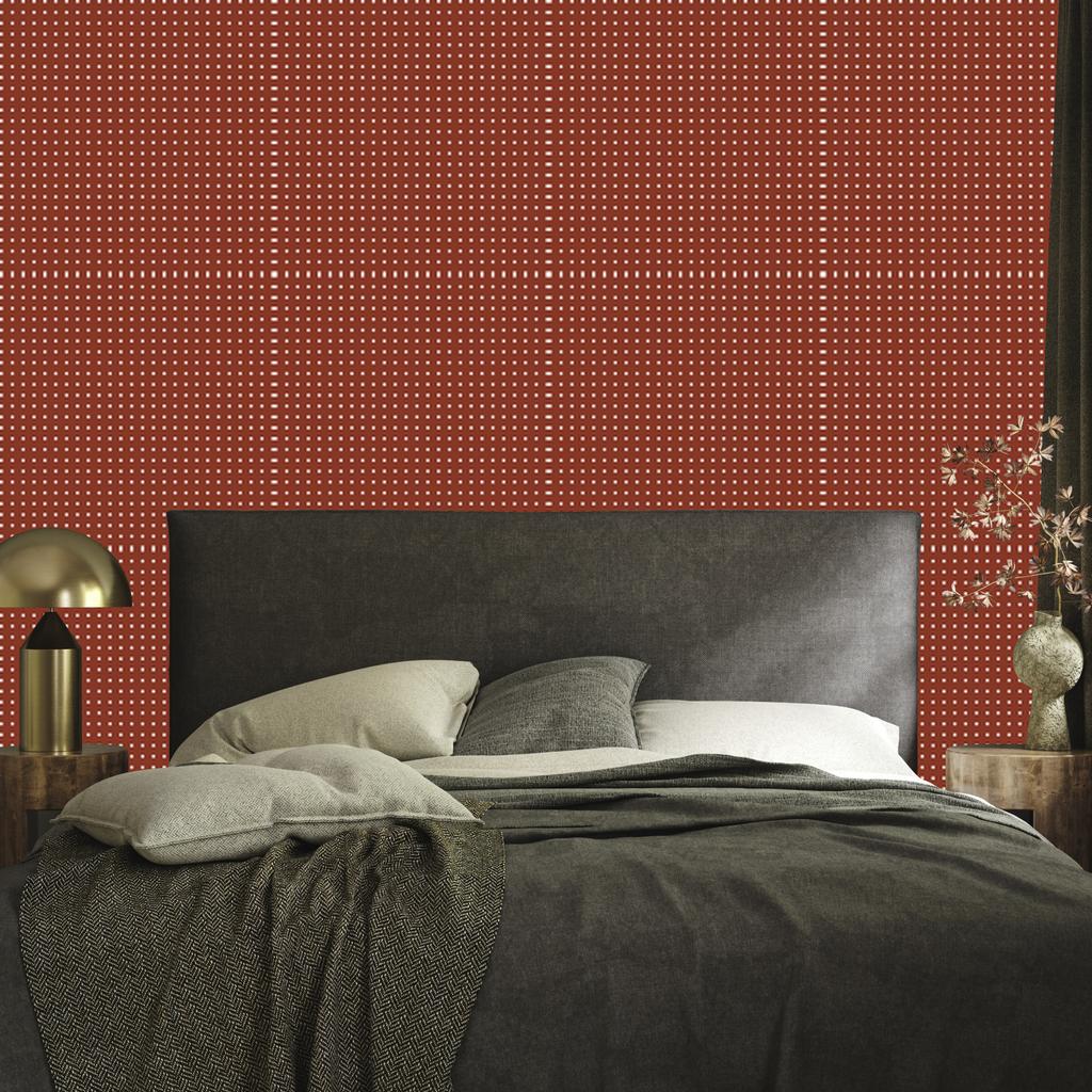 Red Dots Wallpaper for Living Room and Bedroom 50x1000