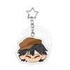 Bungo Stray Dogs Acrylic Keychain Dazai Osamu Edogawa Rampo Nakajima Atsushi Kawaii Exquisite Bag Decoration Keyring Pendant