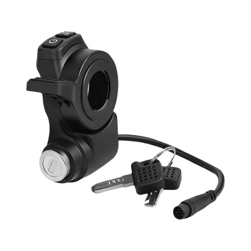 Security Throttle for Kukirin G2 Master E-Scooter Key Ignition Switch & Thumb Accelerator Combo in Single Handlebar Control Unit