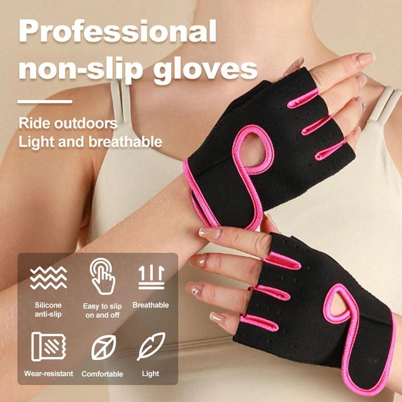 Fashionable Half Finger Gloves For Cycling Outdoor Mountaineering Weightlifting Fitness Sports Training And Protection