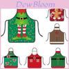 Christmas Holiday Waterproof Oilresistant Apron With Creative Fun Patterns For Adults And Kids